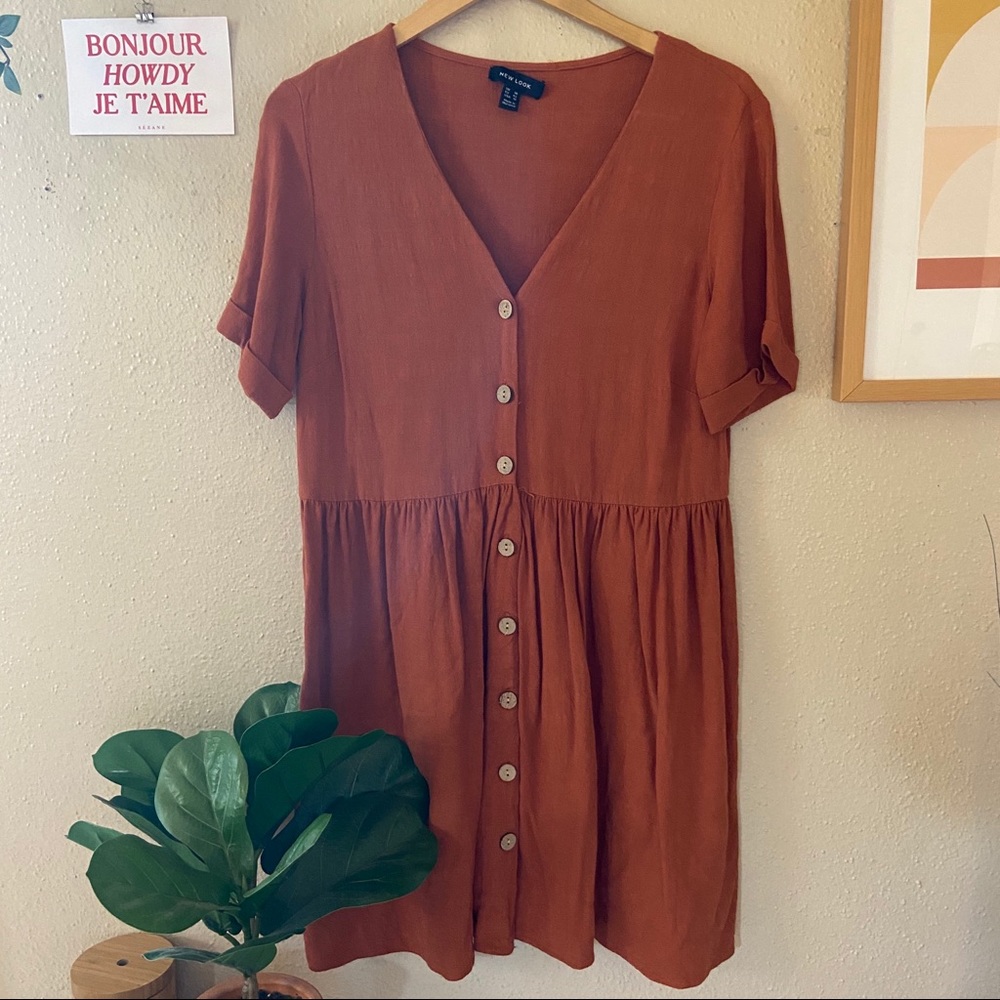 RESERVED - ASOS Button Front Dress